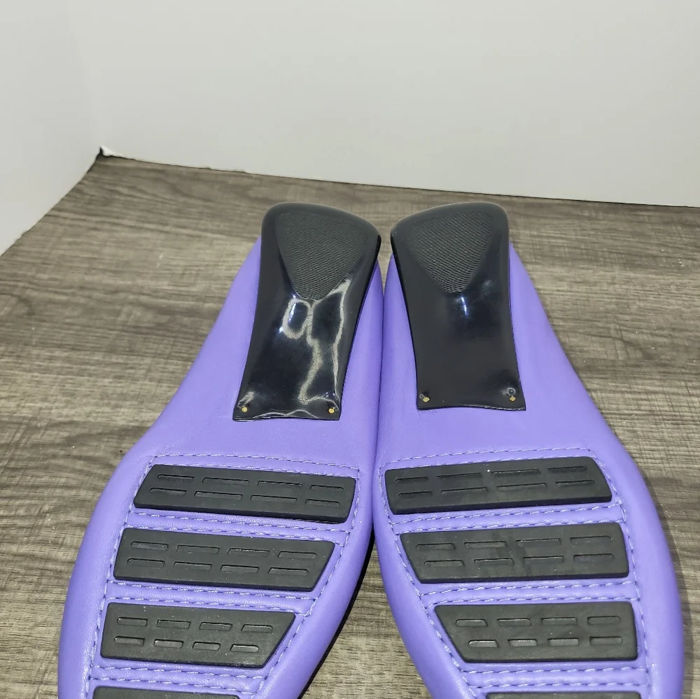 Robert Zur Petra In Purple A-Glove Leather Driving Shoes Size 6_7